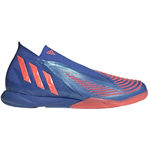 adidas Predator Edge.1 in Soccer Shoes, 10, HI-RES Blue/Turbo/HI-RES Blue