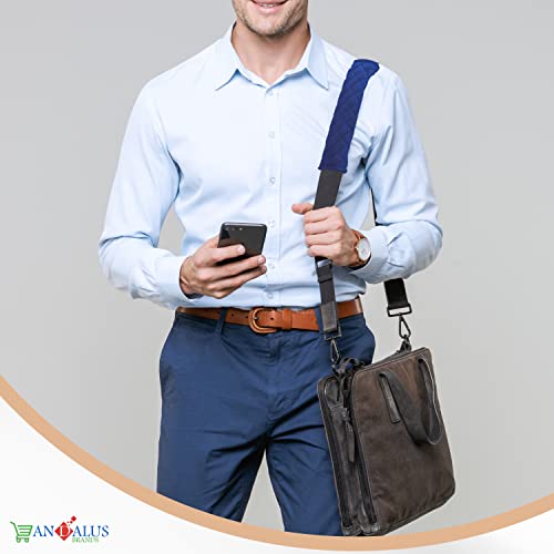 Andalus Seat Belt Covers For Adults, Car Seatbelt Cover, 2 Pack, Universal, Soft, Comfortable (Blue) #TOP6