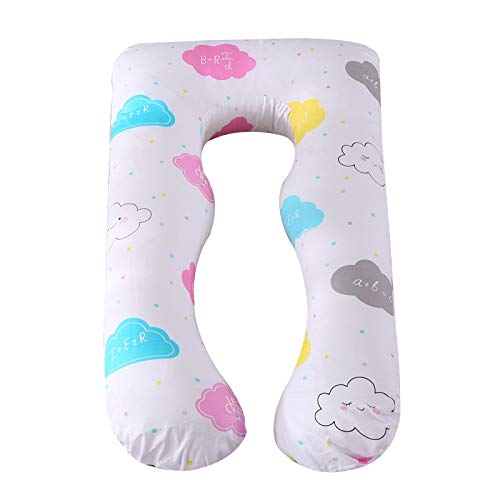 Soulager le mal de dos de la femme enceinte grâce à l'oreiller en U 130x70cm en coton PP