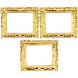 Mini marcos de fotos para casas de muñecas: las mini decoraciones exquisitamente detalladas son muy delicadas y de buen aspecto, adecuadas para la decoración de micro escenas, marcos de fotos para casas de muñecas en miniatura