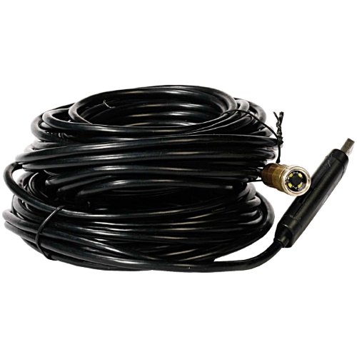 ZHOL® 45ft USB Cable Waterproof Drain Pipe Pipeline Plumb Inspection Snake LED Video Color Camera 15m