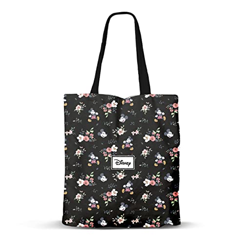 Disney Unisex 05880 Shopping Bag Einkaufstasche Nature, Schwarz, Einheitsgröße