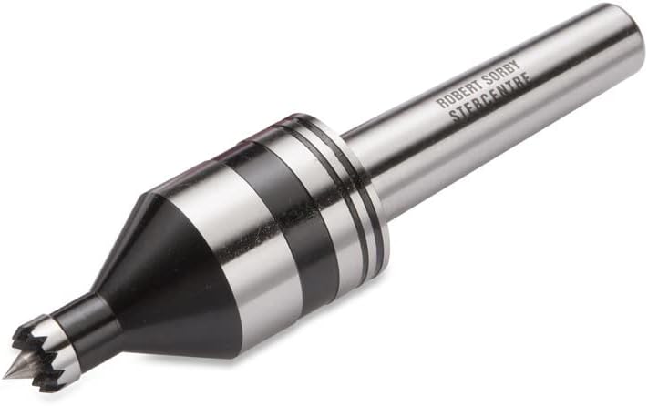 Robert Sorby # RCSTB250 1/2” Diameter Revolving Live Stebcenter 2 Morse Taper