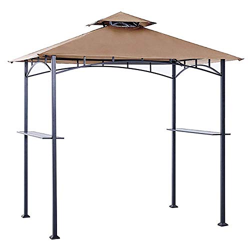 Grill Gazebo Rip Lock Replacement Roof for #L-GZ238PST-11 by ABCCANOPY