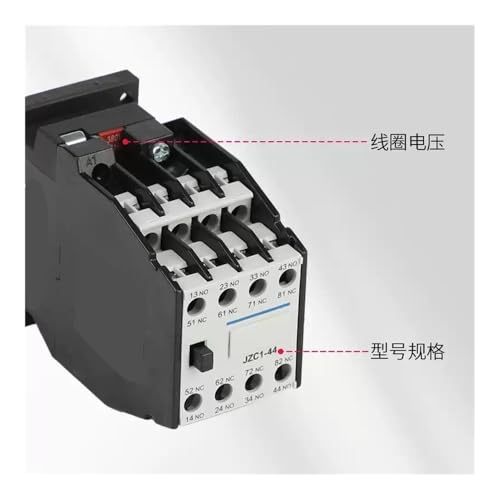 Relais contacteur JZC1-80 DC 24V pour commande de puissance industrielle - 4