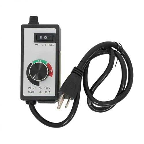 GXYWADY Variable Speed Controller Replacement for Router Fan Electric Motor AC 120V 15A
