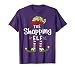 Shopping Christmas Elf Matching Pajama X-Mas Party T-Shirt