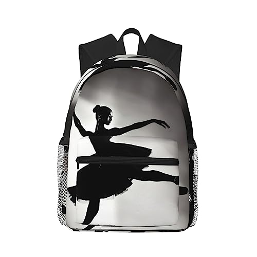 Sac à dos pour l'université noir spacieux pour soulager le dos des étudiants