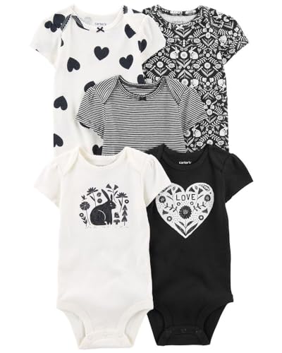 Image of Carter's baby-girls Multi-pk Bodysuits 126g330