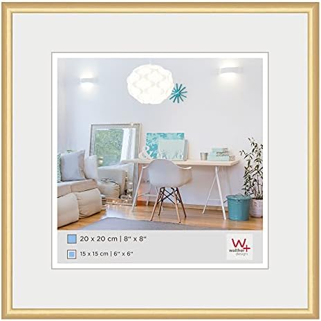 walther design KV824G New Lifestyle Plastikowa ramka na zdjęcia, 18x24 cm, złota