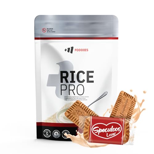 MM Supplements - Rice Pro (Crema de Arroz + Proteína Whey) 2 Kg - Sin Azúcar - Desayuno Energético y Pre Entreno - Mantenimiento y Desarrollo Muscular - Lacprodan Arla y Digezyme - Galletas Speculoos