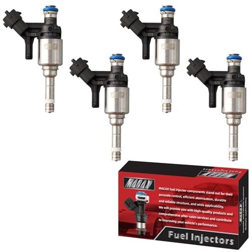MACAX Set of 4 Fuel Injectors 13647598785 FJ1123 Replacement Compatible