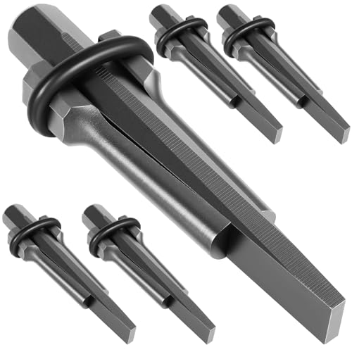 5Pcs Stone Chisel, 5/8 inch Stone Splitter with 2