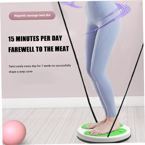 Ab cintura torção, placa de disco para exercício massagem nos pés torção para fitness perder peso eq