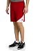 adidas Performance Men's Striker Shorts, X-Large, Power Red/White