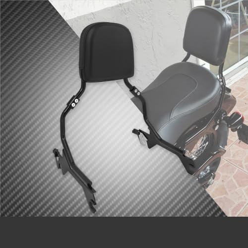 Dossier passager moto pour Softail Fat Boy et Breakout 2018-2026 noir - 2