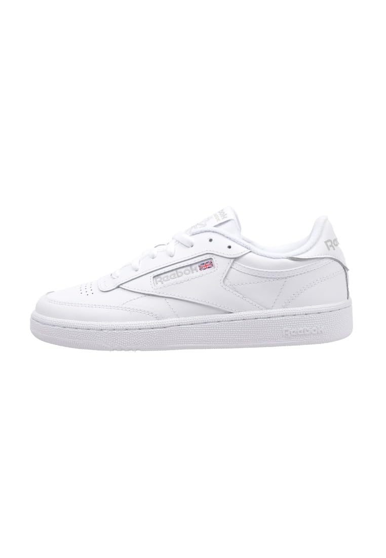 Reebok Club C 85, Scarpe da Ginnastica Basse Donna, Bianco (White/Light Grey), 35.5 EU