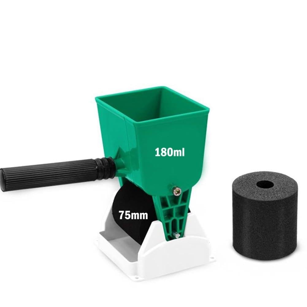 Applicatore manuale per colla a rullo, 15,2 cm, strumento di rivestimento in spugna con flusso regolabile per legno, lattice PVC, spalmatore di colla industriale per mobili, legno, pelle, cartone