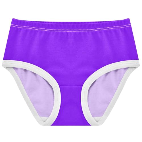Joisal Violet Purple Girls Underwear Toddler 2t Cotton Panties Little Girl Aesthetic Kids Undies Briefs