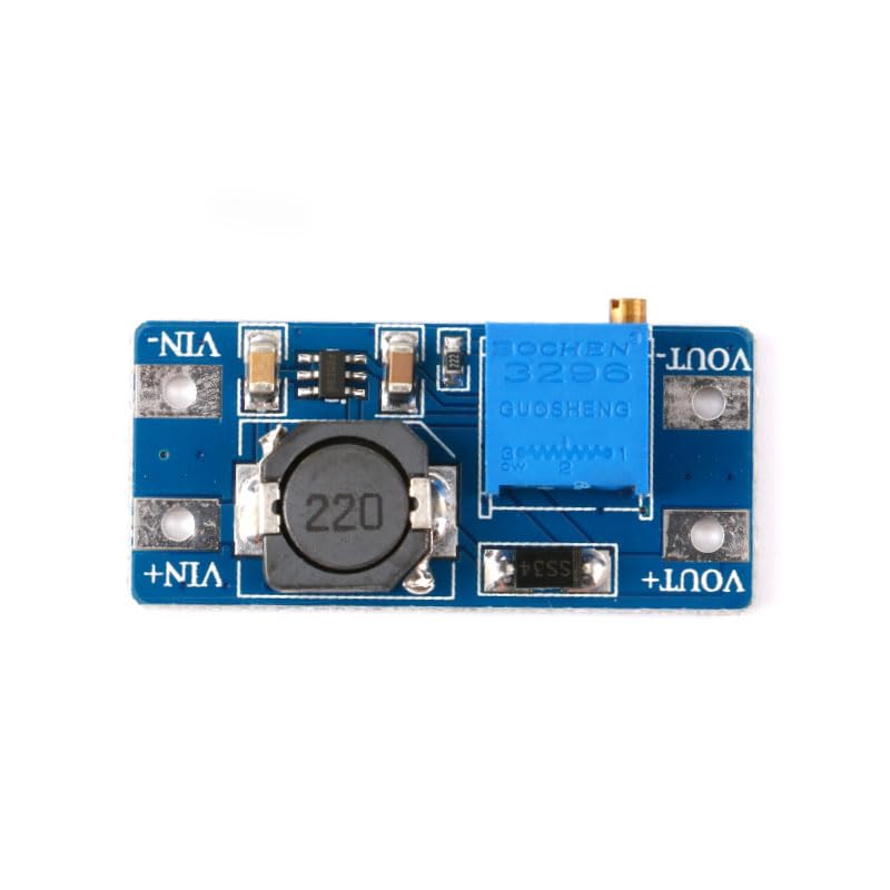 10pcs MT3608 DC-DC Adjustable Boost Module 2A - Step up Converter for 2V-24V to 5V 9V 12V 28V Power Boosting4
