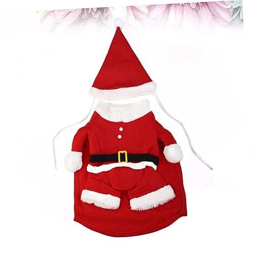 Disfraz de Santa para perro VANZACK XS Rojo miniatura 3