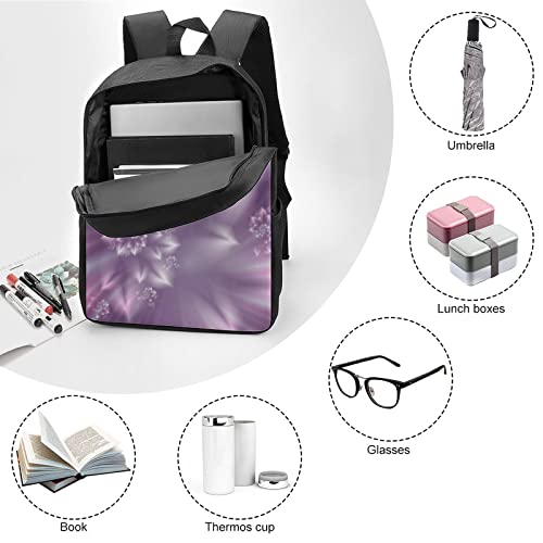 Sac à dos scolaire enfants grand format rose pour PC 17 pouces - 6