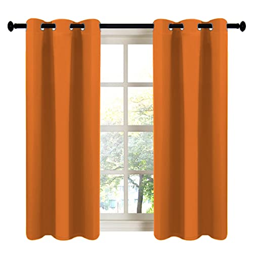 LA PALMA Blackout Curtains - Pack of 2 Panels for Bedroom