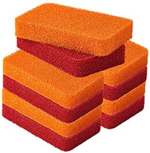 Heavy Duty Silicone Sponges – Kitchen and Bathroom Cleaning Scrubber for Dish Washing