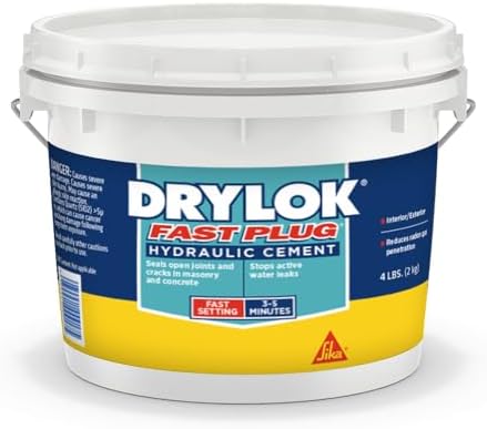 DRYLOK 00917 Fast Plug, 4-Pound, Gray