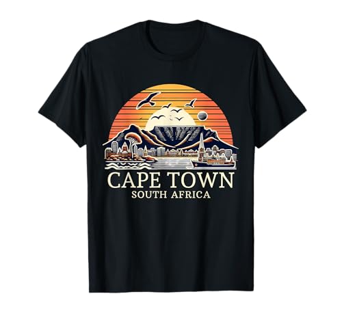 Cape Town South Africa City Souvenir Capital Memorabilia T-Shirt