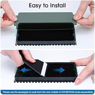 amFilm Privacy Screen Protector Samsung Galaxy S22 5g 6.1 inch with 2 Pack Camera Lens Protector, Anti Spy, Fingerprint ID Compatible, Easy to Installation, Hybird, 2+2 Pack