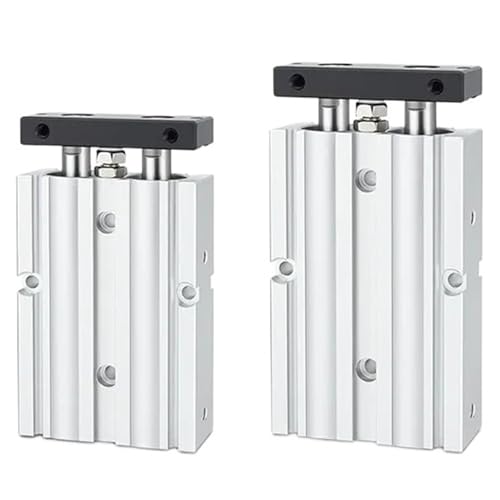 Cylindre pneumatique rigide TDA10 en aluminium pour haute précision