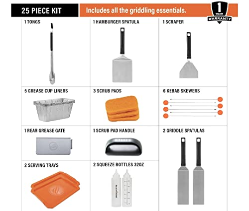 Kit de Herramientas Parrilleras Blackstone 25 Piezas miniatura 5