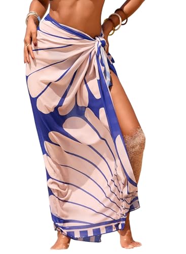 Herseas Women's Bathing Suit Cover Up High Slit Chiffon...