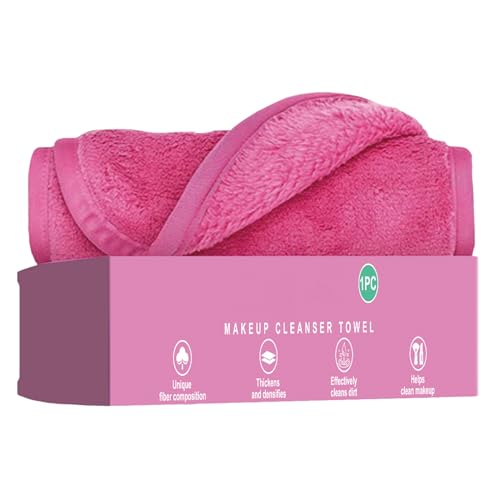 Paños Desmaquillantes Microfibra Premium 5 Pack - Toallas Cara Ultra Soft Reutilizables para Lavar Cara - Paños Lavado Borrador Limpieza Facial Soft para Piel Sensible - Kit Viaje 16x7 Pulgadas