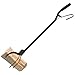 Redneck Convent Heavy-Duty Log Grabber Fire Tongs Poker Tool with Spring Handle and 3 Prong, 36in - Place Wood on Campfire Fireplace