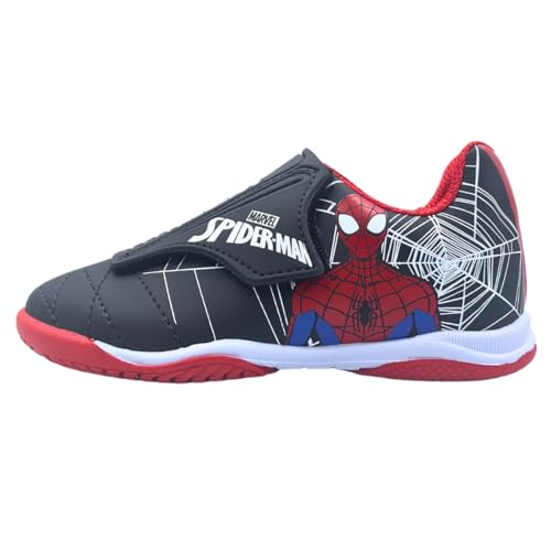 Kit Marvel Chuteira e Bola Homem Aranha Infantil (Preto, BR, Criança de 4 a 8 anos, Numérico, 32)