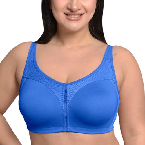 Image of Inner Sense Organic Cotton Bamboo Bra for Woman with M Frame Design I Triple Layered Full Coverage Bra for Heavy Bust Without Padding I Wire-Free Design Innerwear