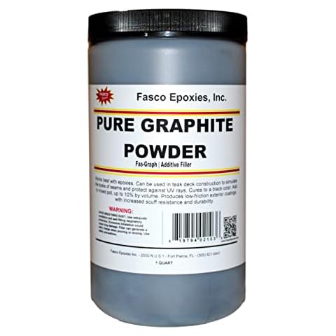 Fasco Epoxies Pure Graphite Powder Quart Cover