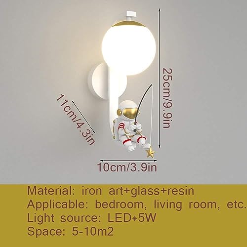 Nuevo aplique de pared LED moderno de estilo americano con tres luces de colores 3