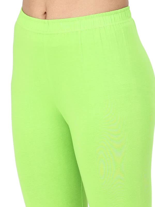 Image of Robinbosky Premium Stretchable Cotton Capri Legging for Women | Suitable for Formal wear & Casual wear | High-End Elastic Makes. The Leggings Squat Proof and Durable for Travel, Yoga, & Workout.