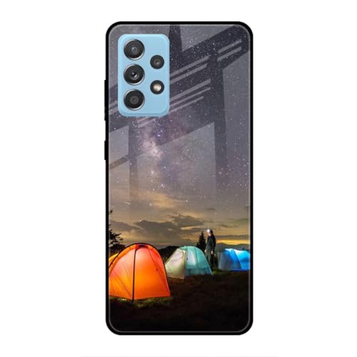 Image of SmashItUp Camp | Travel | Treking | Stars Designer Printed TPU Metal Case Mobile Back Cover for Samsung A53 5G