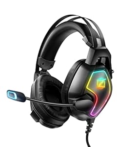 Ozeino Gaming-Headset OW210 RGB mit Mikrofon