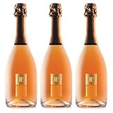 Feudi di San Gregorio | DUBL Vino Spumante Aglianico Rosè | Vino Rosè 3° Edizione | Confezione da 3 Bottiglie da 750ml