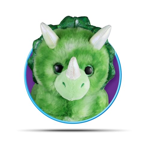 Image of Cloudz Kids Super Soft N' Cuddly Animal Airplane Travel Neck Pillow! Keep Children Comfy and Supported with a Buddy While Traveling or just Resting at Home - Green Dino