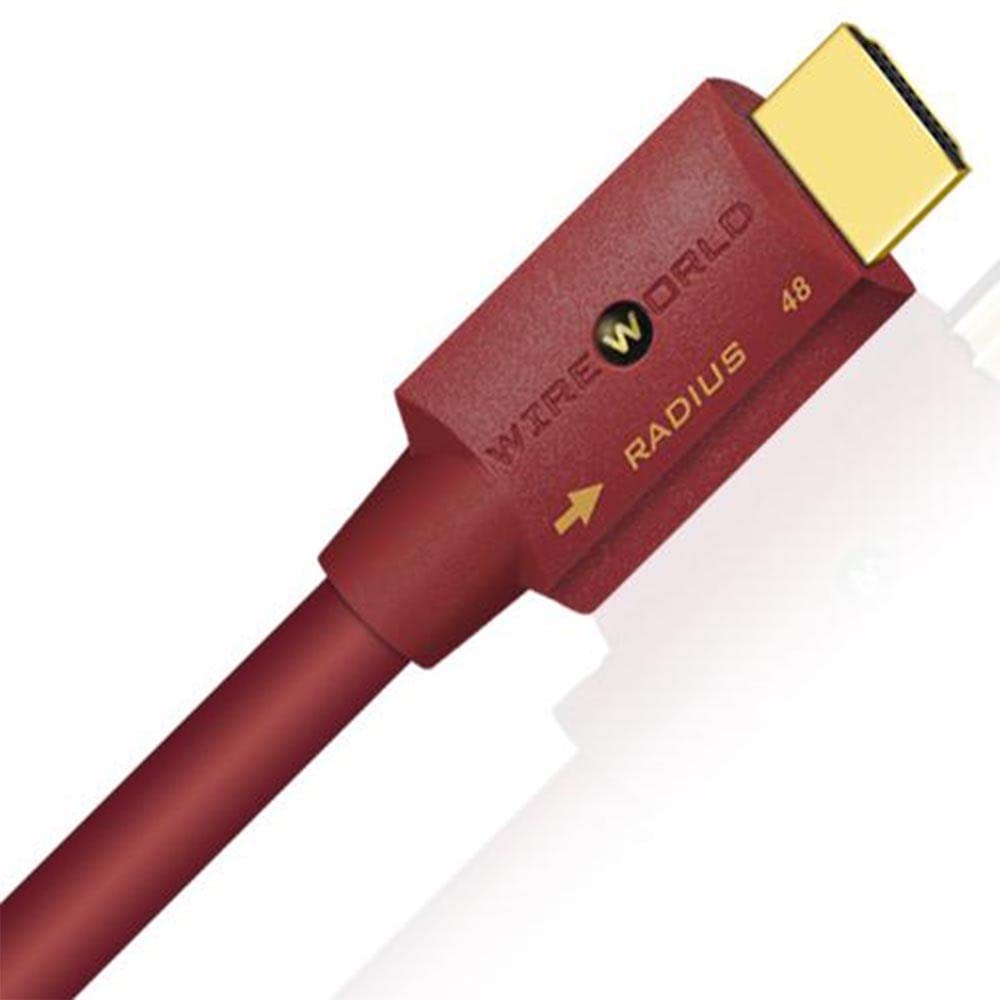 WireworldCable Technology Radius 48 HDMI Audio/Video 4K/18Gbps/HDR (1.0 Meter)