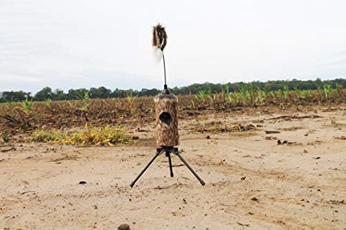 MOJO Outdoors Fuzzy Critter Decoy for Predator Hunting, Great for Coyote and Bobcat Hunting and as a Varmint Decoy, Tail Decoy, Rabbit Decoy - Thumbnail 6