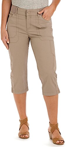 Lee Women's Relaxed-Fit Emilia Knit-Waist Capri Pant