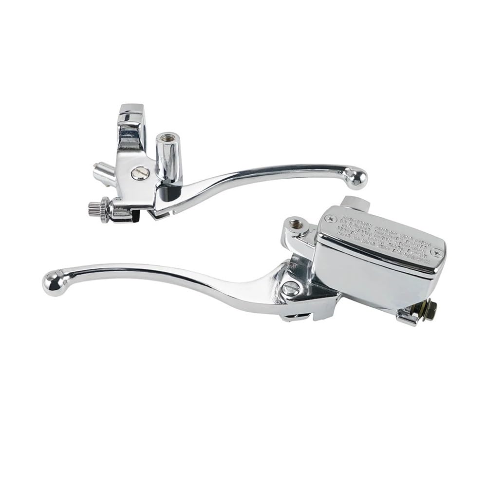 Vhhdsshso Chrome Motorcycle Clutch Brake Lever Handlebar Clutch Brake Master Cylinder Levers For Ho&Nda Shadow Vt750c Vf750c Vt600c Vt1100 Vt1300 Vtx1300 Vtx1800 Gl1500