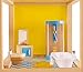 Hape Wooden Doll House Furniture Family Bathroom Set| Pretend Playset for Kid’s Wooden Dollhouse